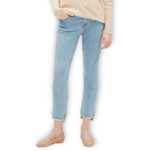 SOLD — NWT Eileen Fisher Slim Ankle Frost Jeans Light Wash Soft Stretch Women's